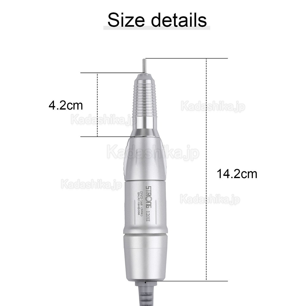 STRONG 120II 歯科用マイクロモーターハンドピース 35000RPM 2.35mm